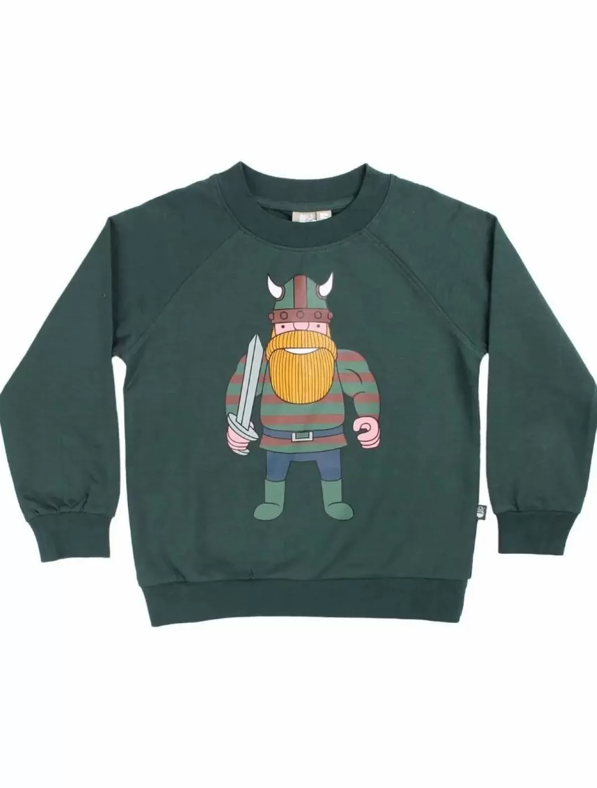 Fashion Organic - Danestone Sweat Deep Forest Erik Din Ven Kinder Sweatshirts