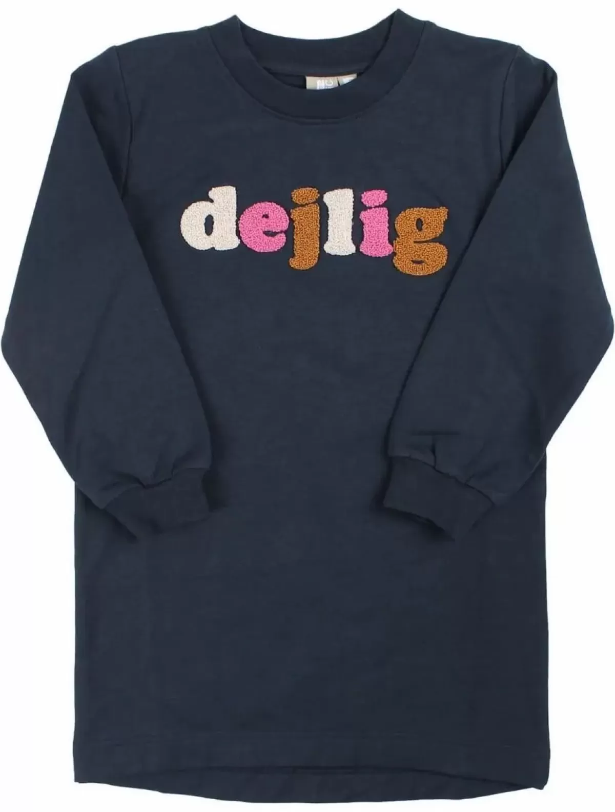 Outlet Organic - Danesweater Dress Dk Navy Dejlig Kinder Kleider