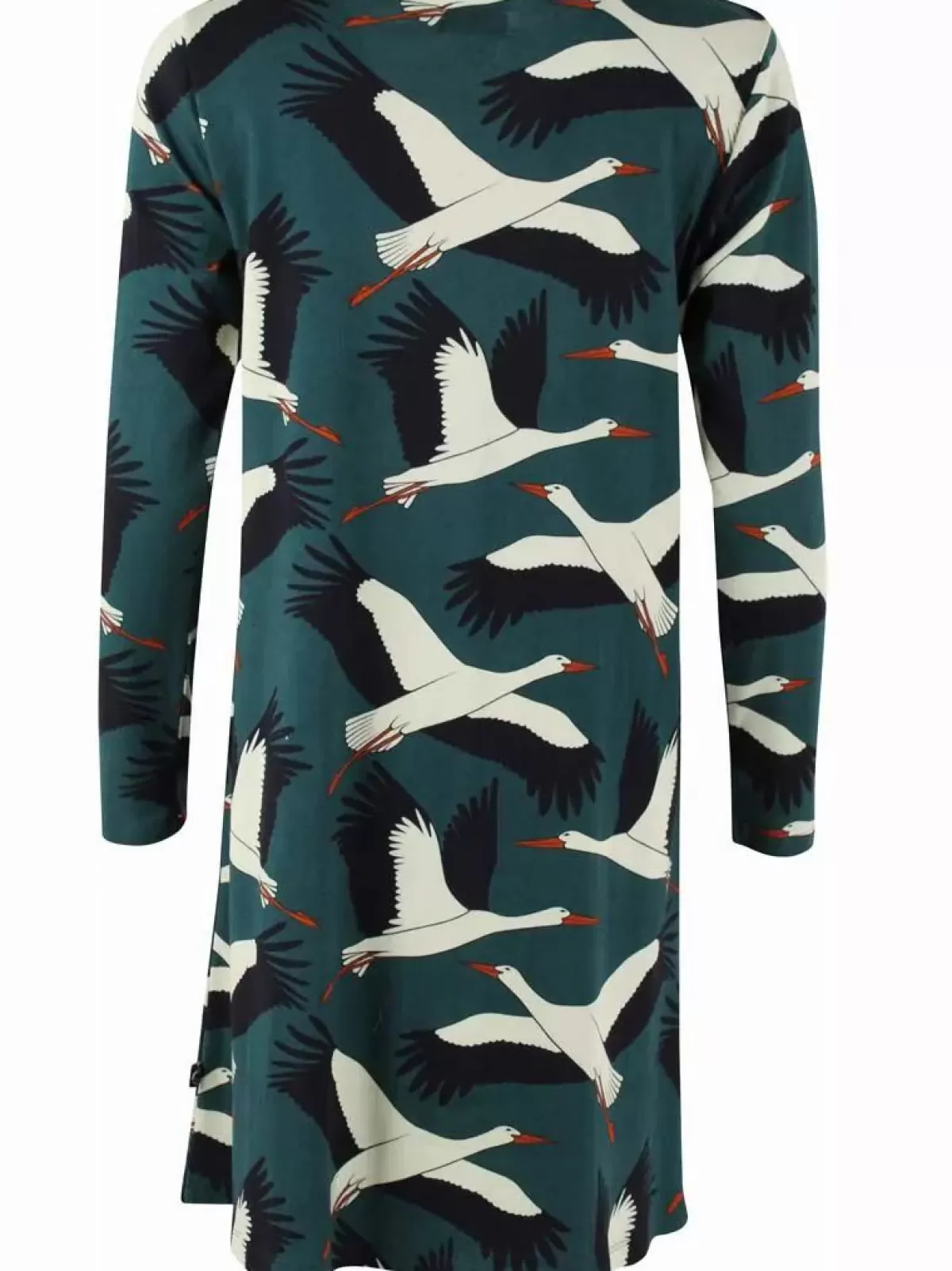 Danefæ Kleider>Organic - Danolivia Interlock Dress Dark Duck Stork