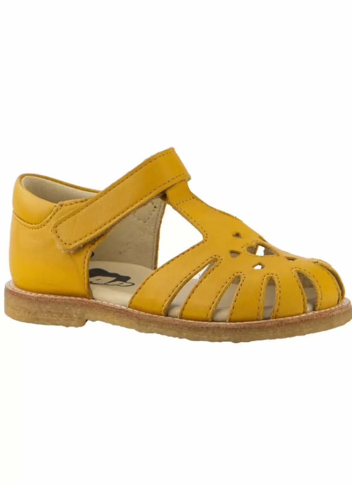 Fashion Rap Hjerte Sandal Yellow Baby Schuhe Und Stiefel