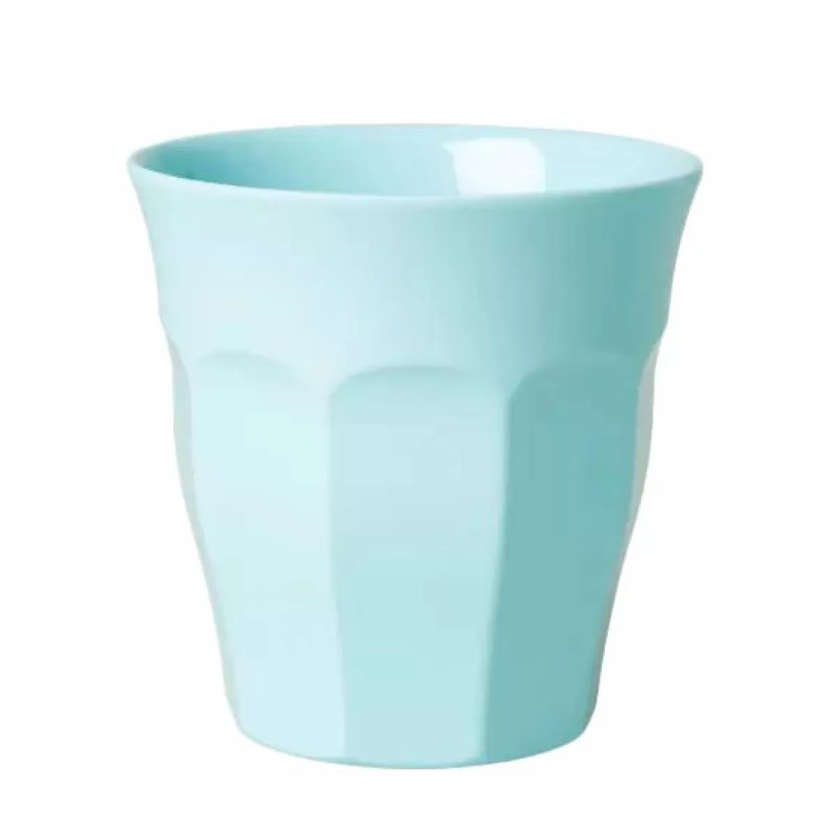 New Rice Melamine Kop - Medium Dark Mint Baby Essenszeit