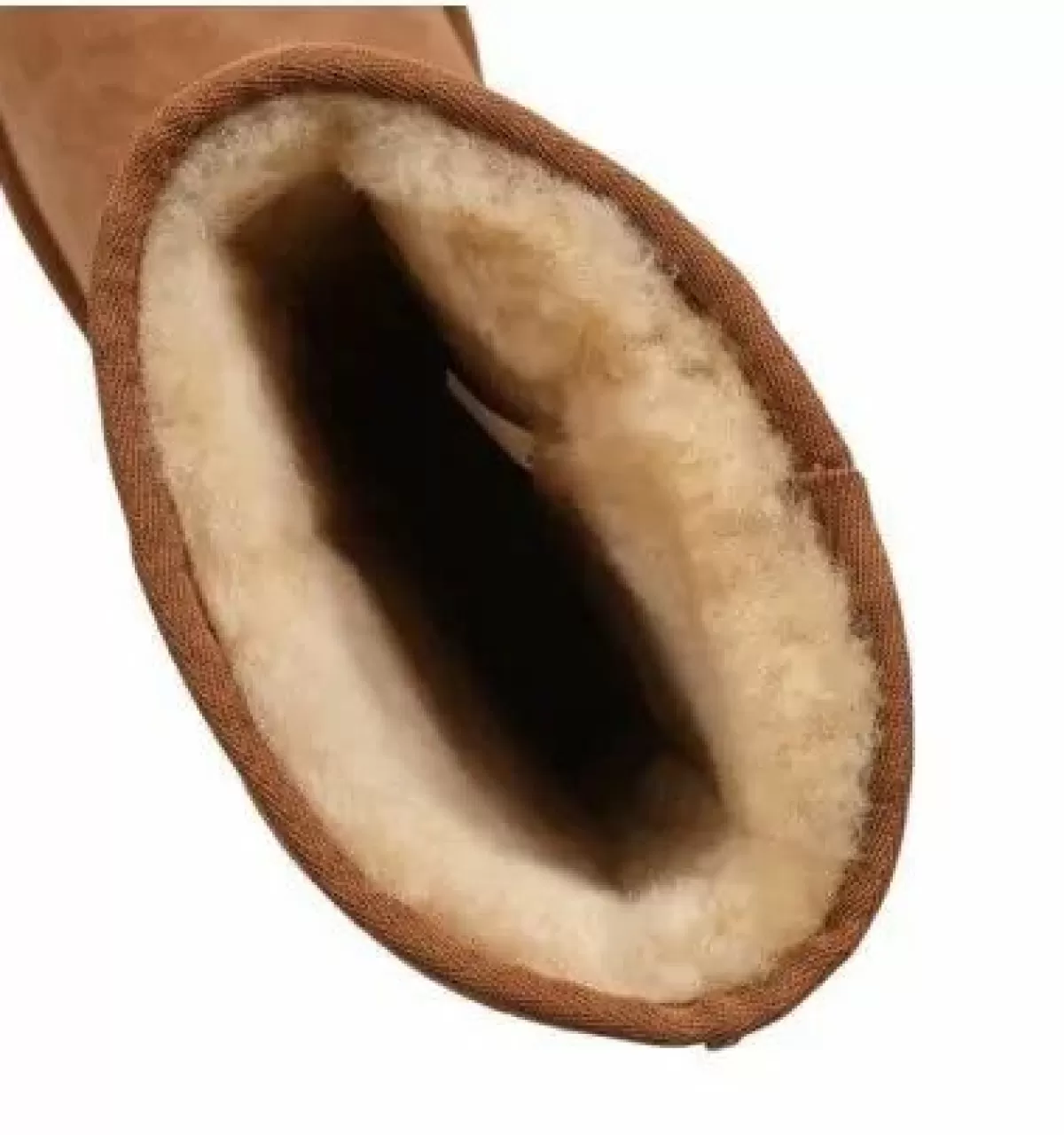 Danefæ Winter-Bademäntel>Short Sheepskin Boots Chestnut
