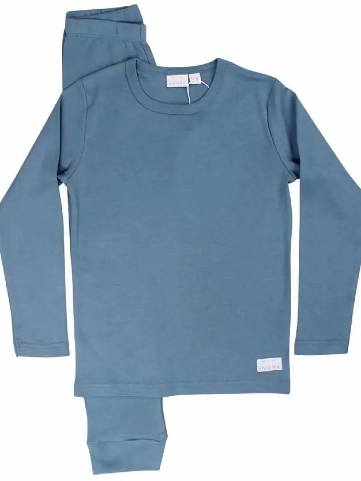 Fashion Snork - Classic Pyjamas Dusty Blue Kinder Pyjamas