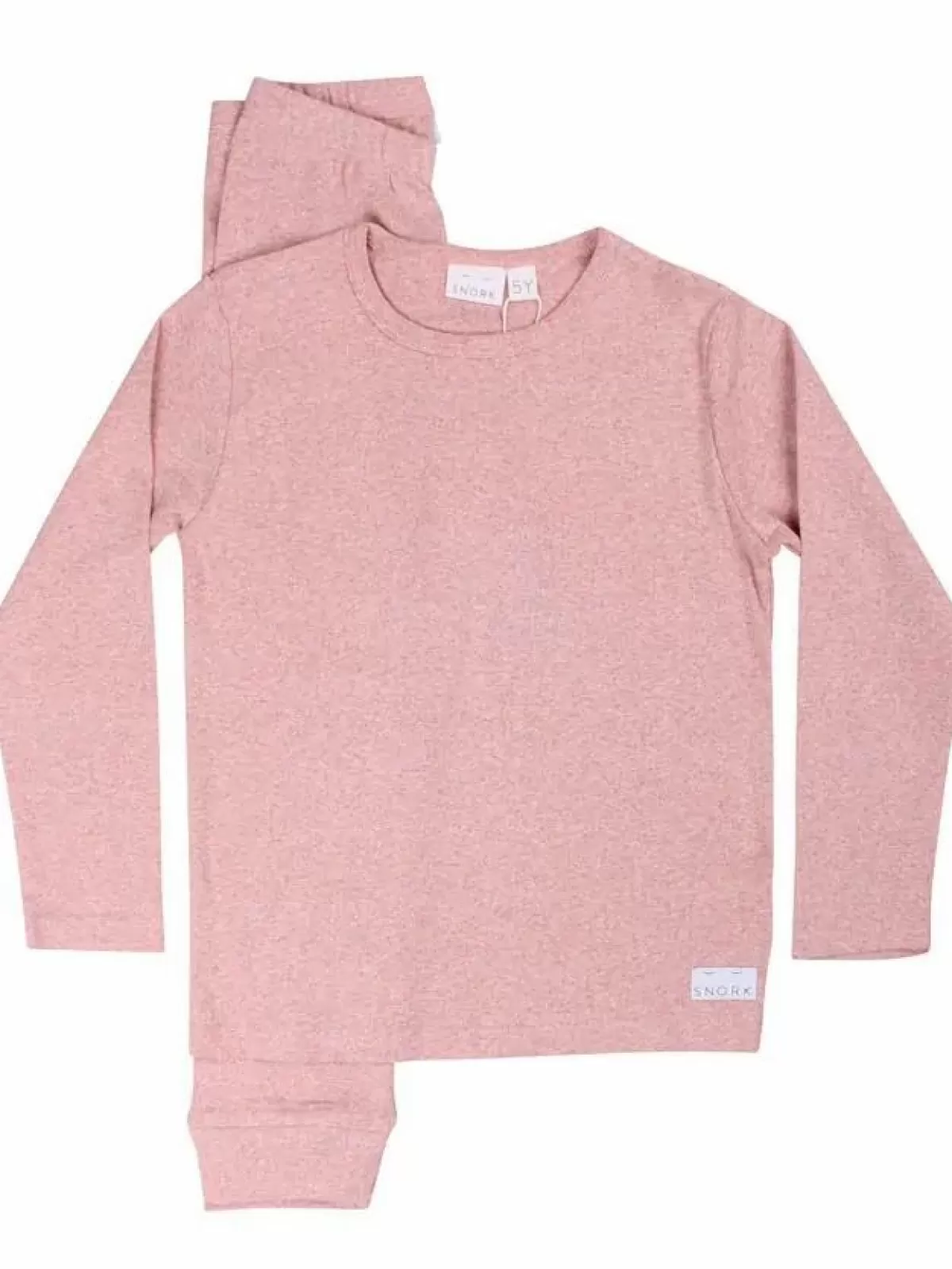 New Snork - Classic Pyjamas Rose Melange Kinder Pyjamas