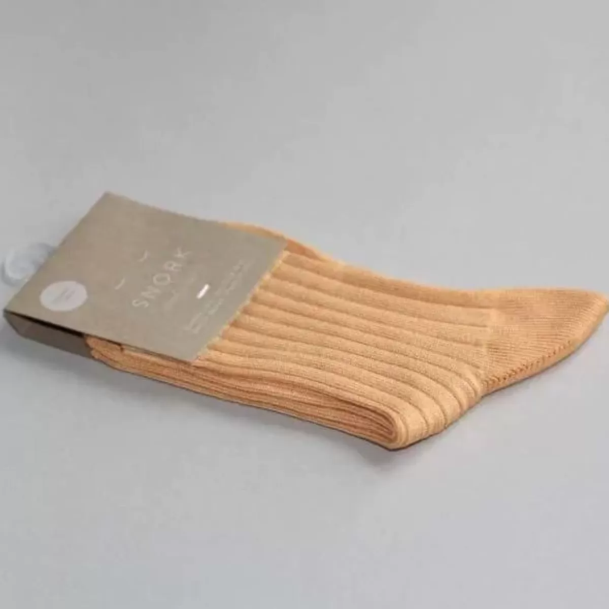 Hot Snork Organic Rib Socks Yellow Kinder Socken Und Strumpfe