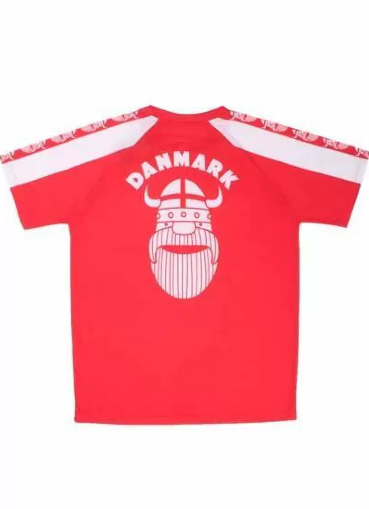 Danefæ T-Shirts>Superfan Red/White