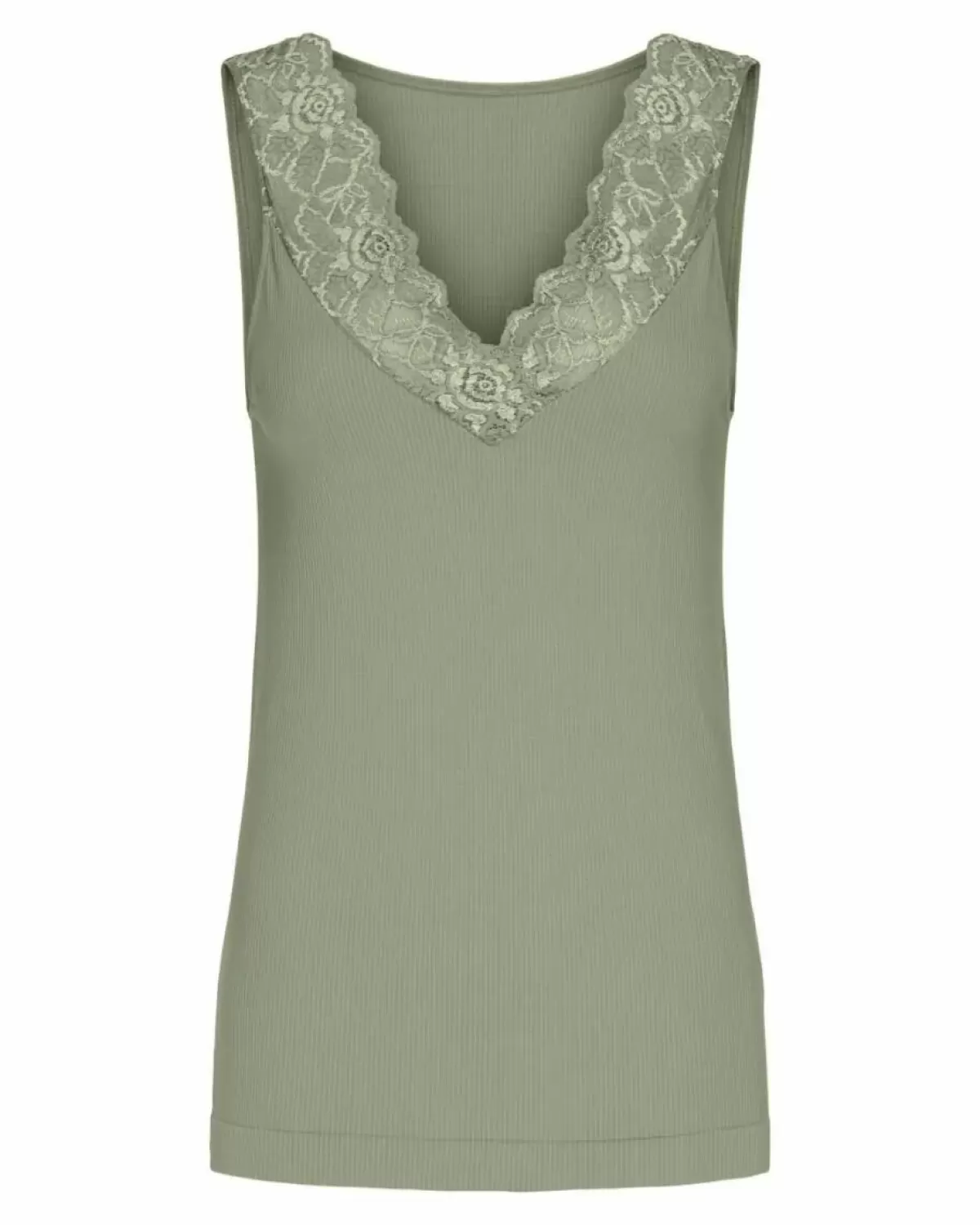 Danefæ Tops>Tim&Simonsen Belen V-Lace Top Menta