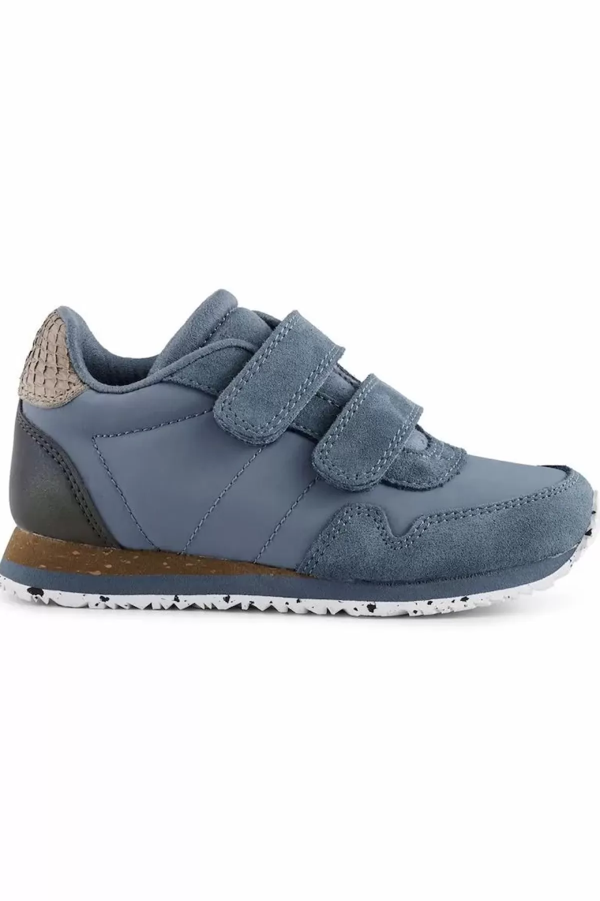Shop Woden Nor Suede Vintage Blue Kinder Sneakers
